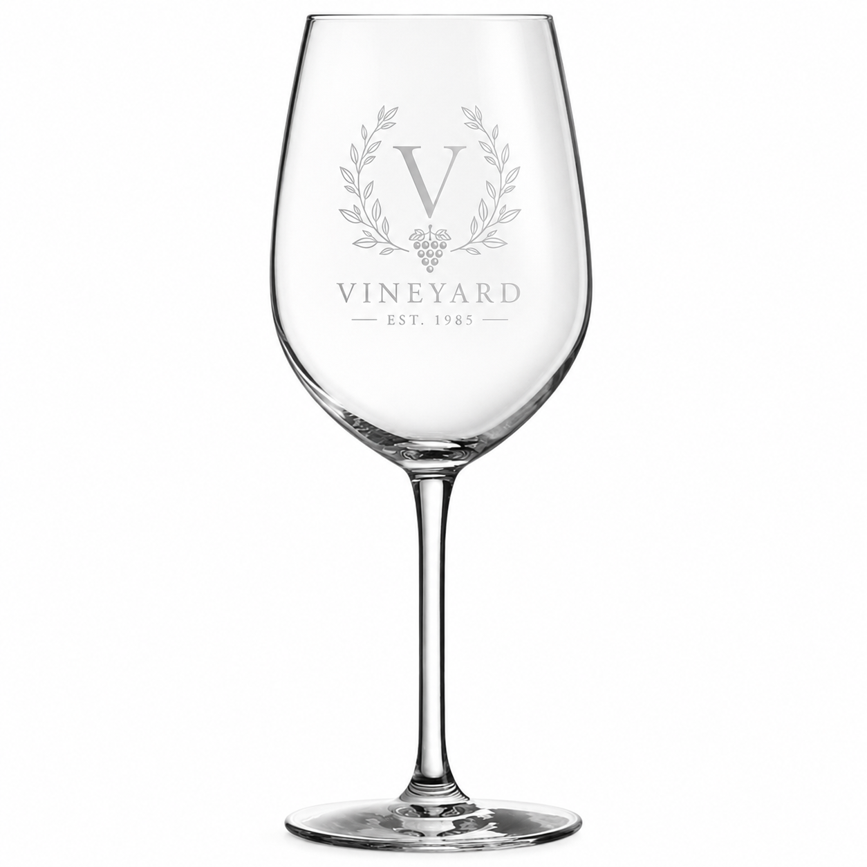 Custom Engraved Chef & Sommelier Crystal Wine Glass – 19.5 oz