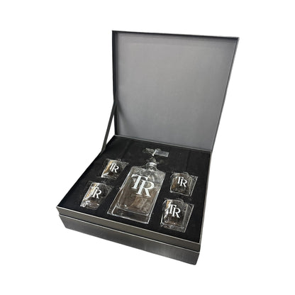 Personalized Whiskey Decanter Set