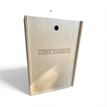 Custom Engraved Wine Glass Gift Box Set