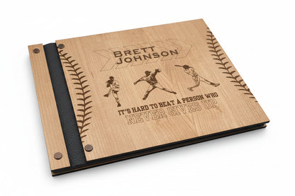 Personalized Baseball Scrapbook