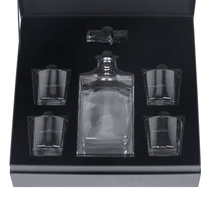 Personalized Whiskey Decanter Set