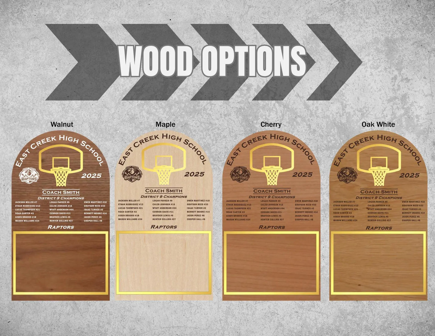 Personalized Basketball Team Frame