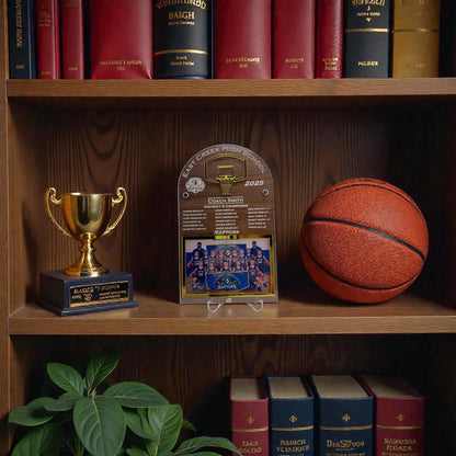 Personalized Basketball Team Frame