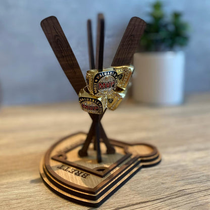 Custom Baseball/Softball Championship Ring Display