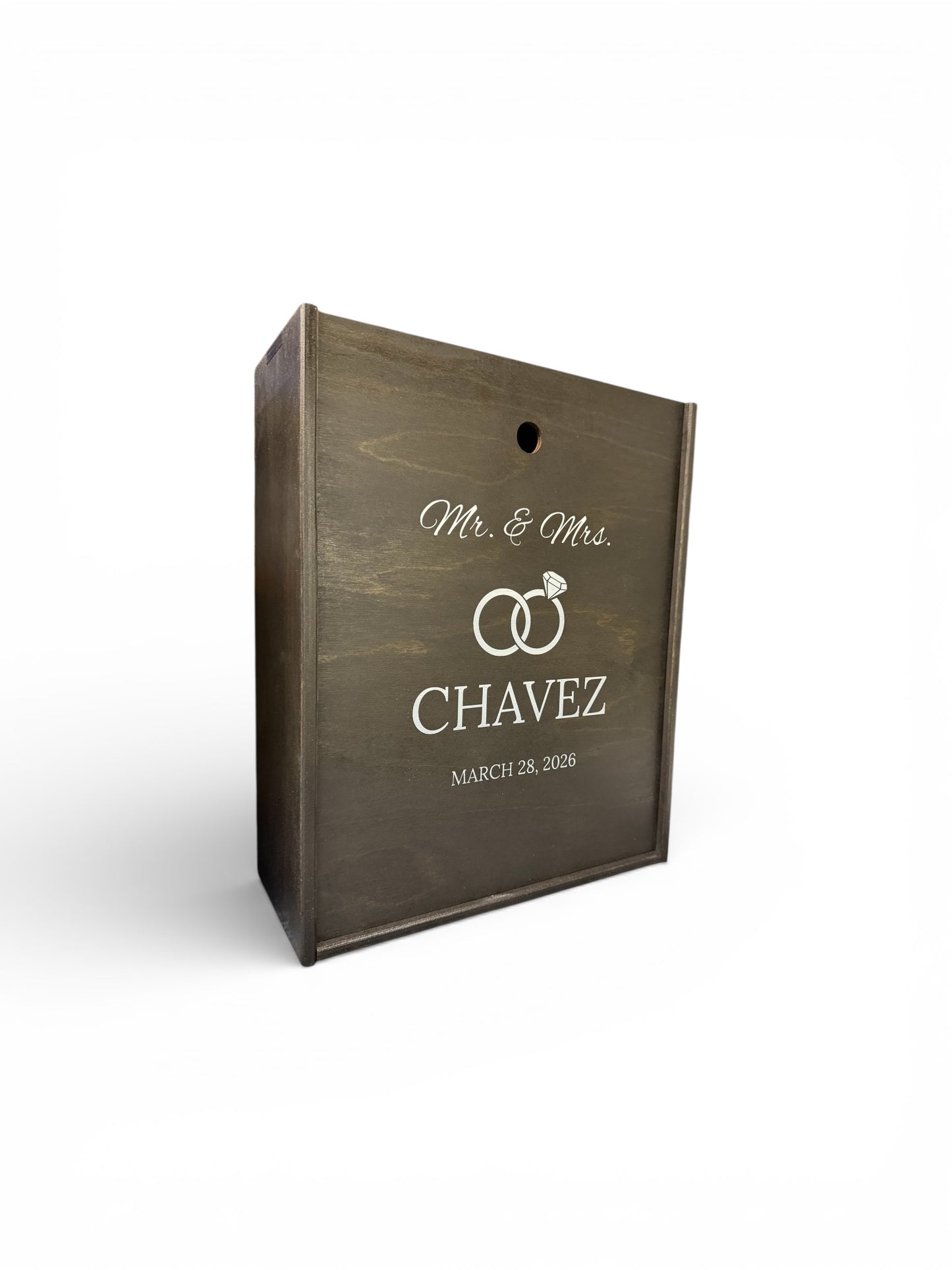 Custom Engraved Wine Glass Gift Box Set