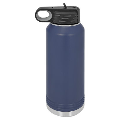 32 oz Full-Color Stainless Steel Water Bottles

