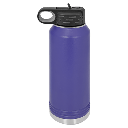 32 oz Full-Color Stainless Steel Water Bottles

