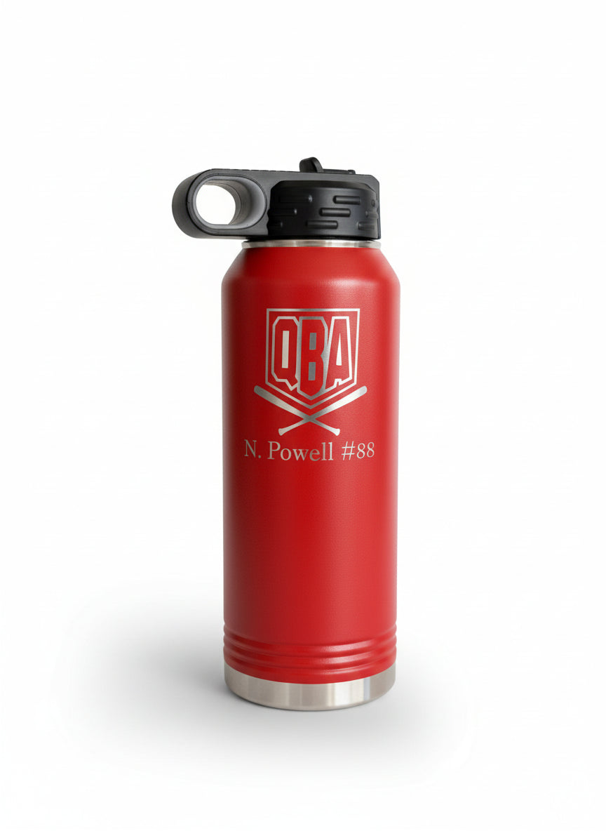 Custom Laser Engraved Stainless Steel Water Bottles