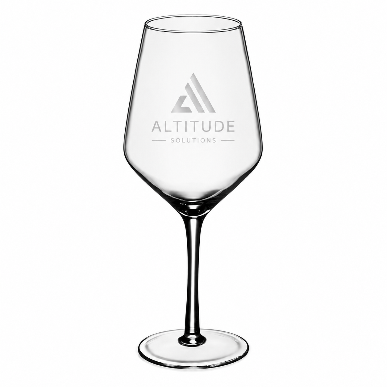Custom Engraved Silhouette 20 oz Wine Glass