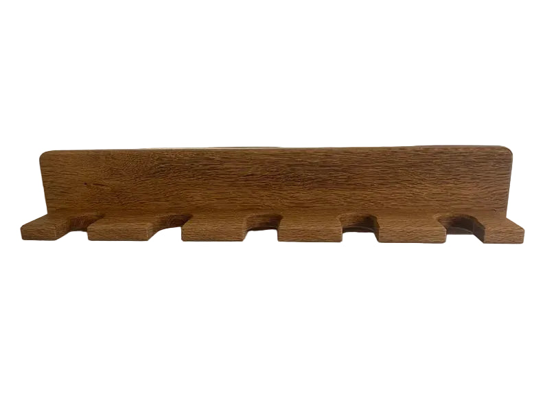 white oak 5 bat rack